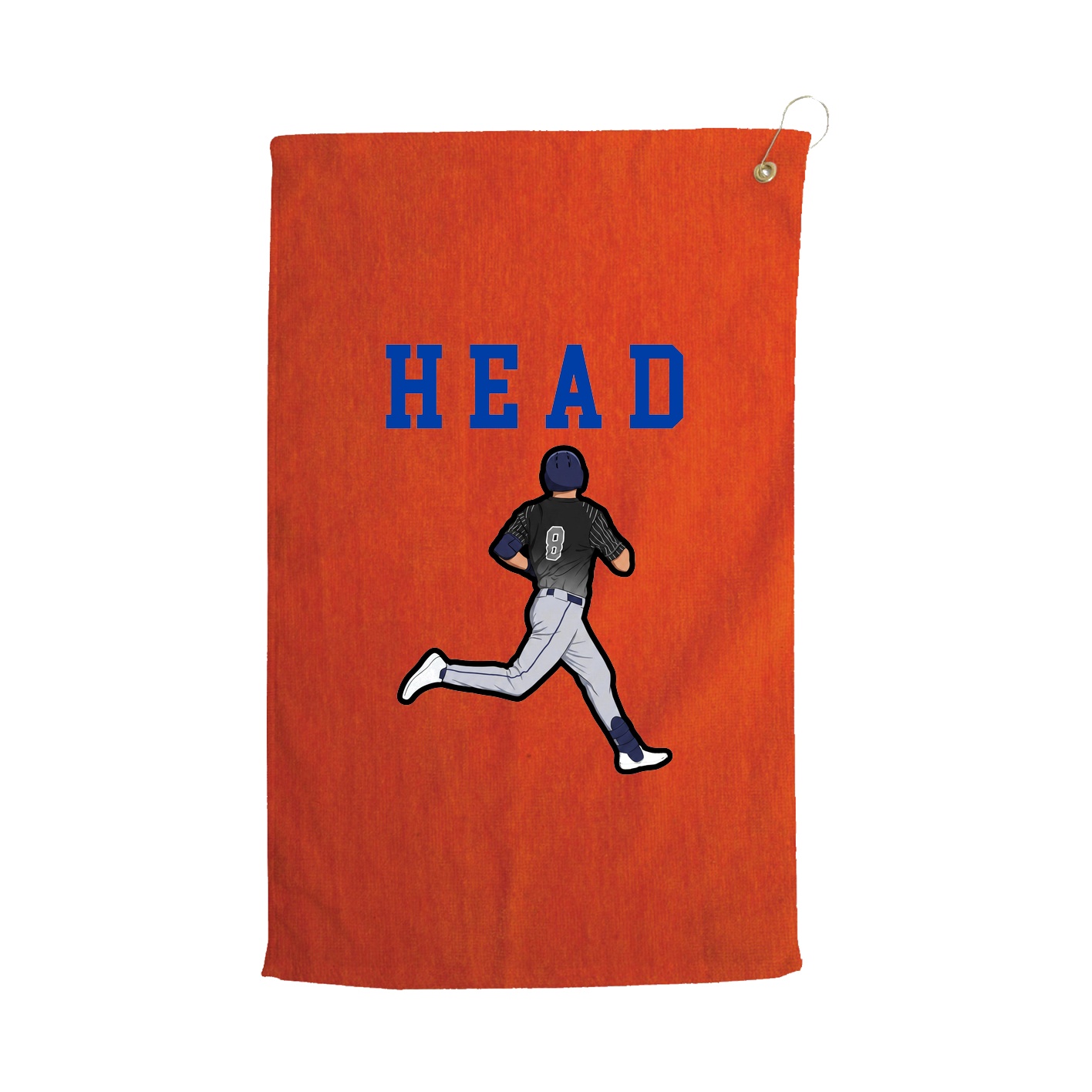 Golf Towel — Shirsey in Orange