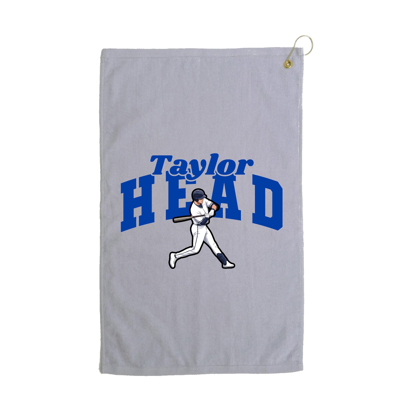 Golf Towel — Signature Arch in Grey