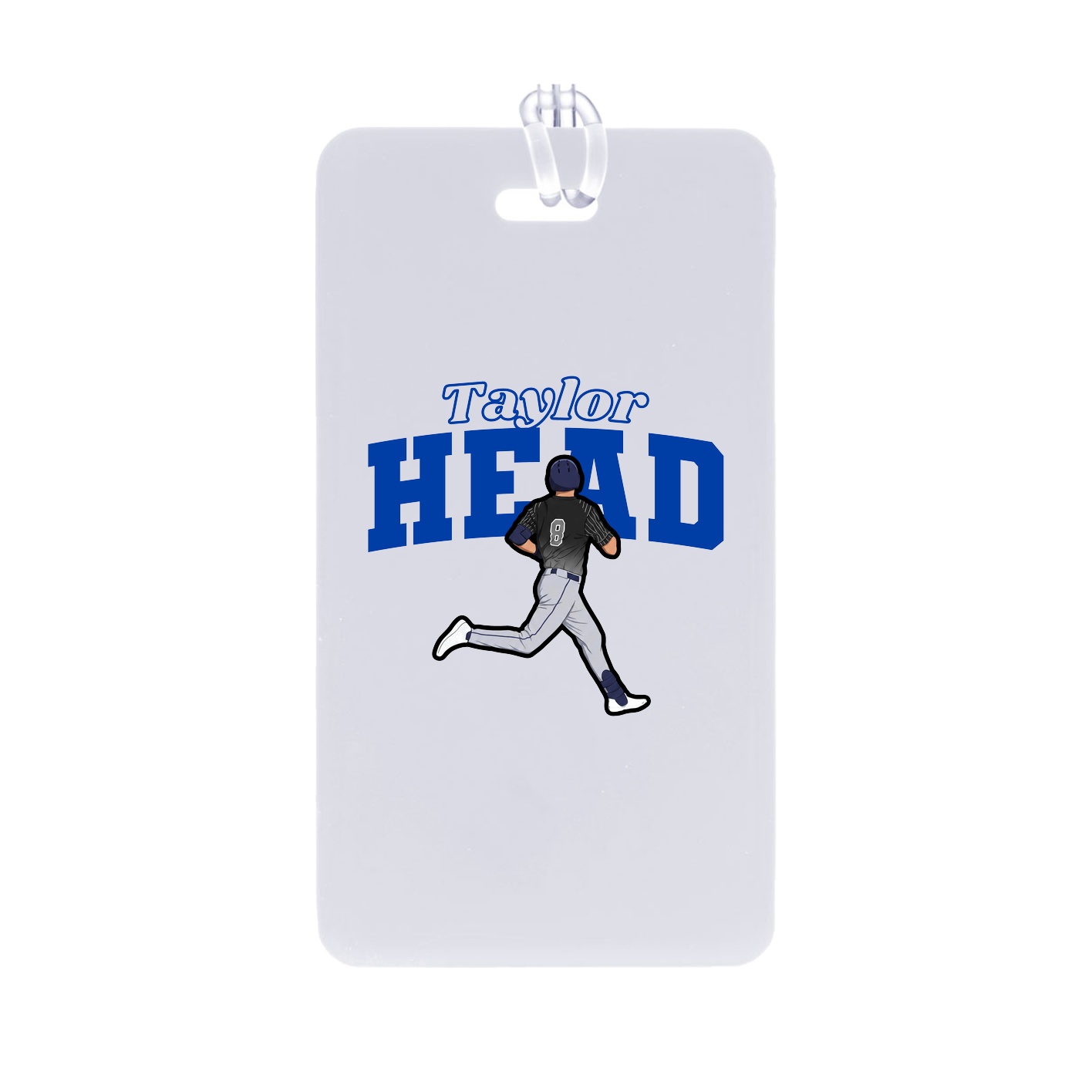 Bag Tag — Name Arch in Classic