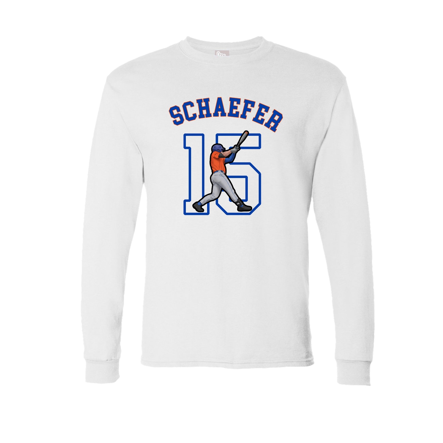 Long Sleeve Tee — Shirsey Arch in White