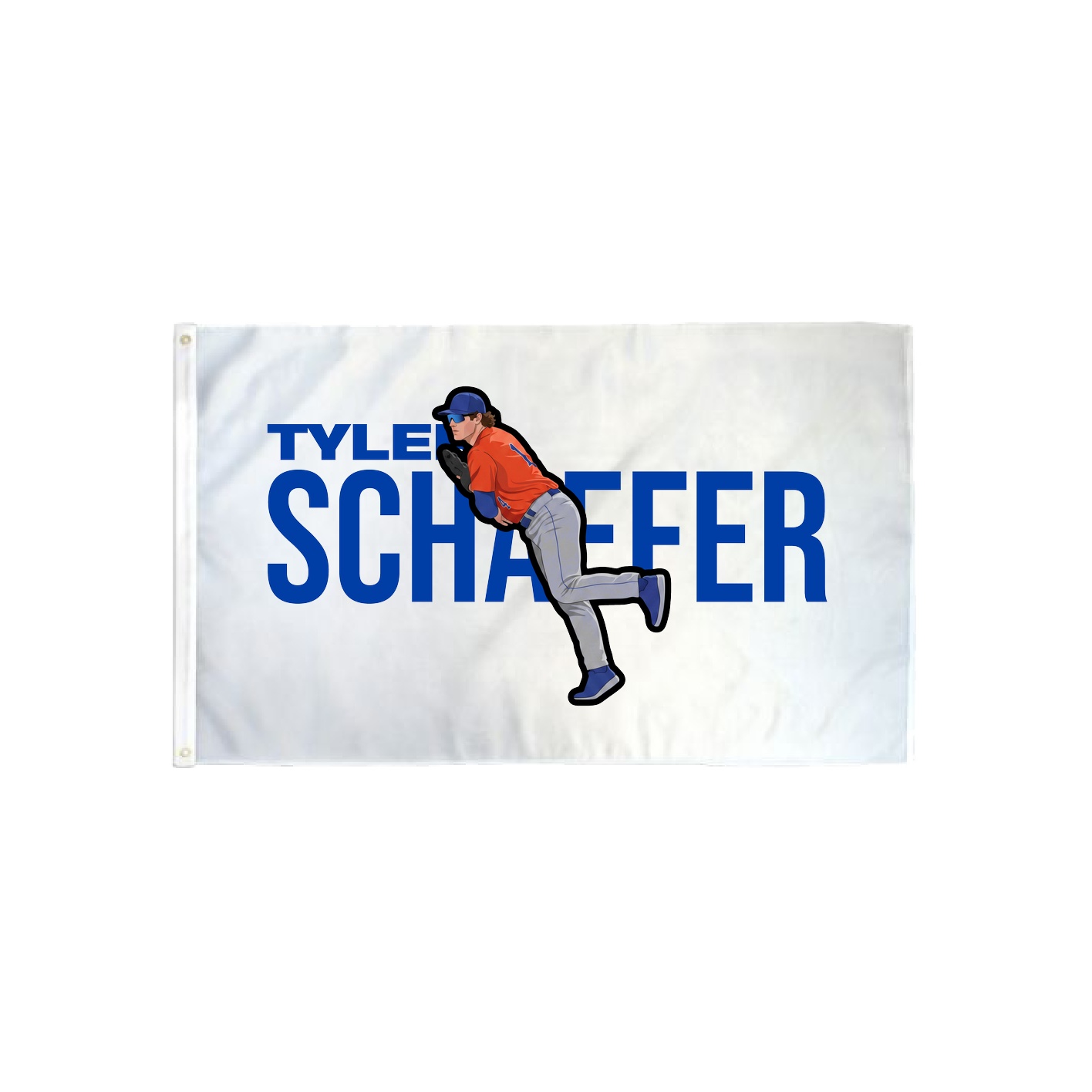 3x5 Flag — Player Name in Classic