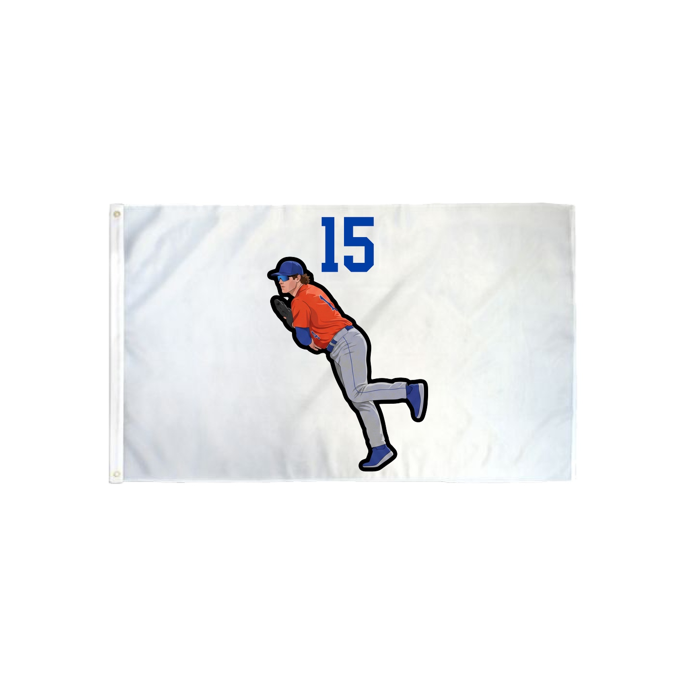 3x5 Flag — Number Top in Classic