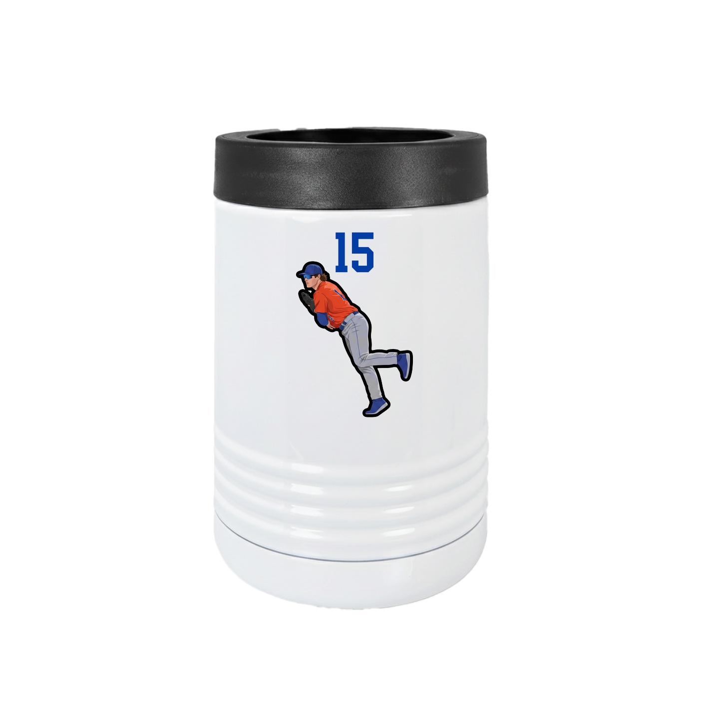 Beverage Holder — Number Top in White