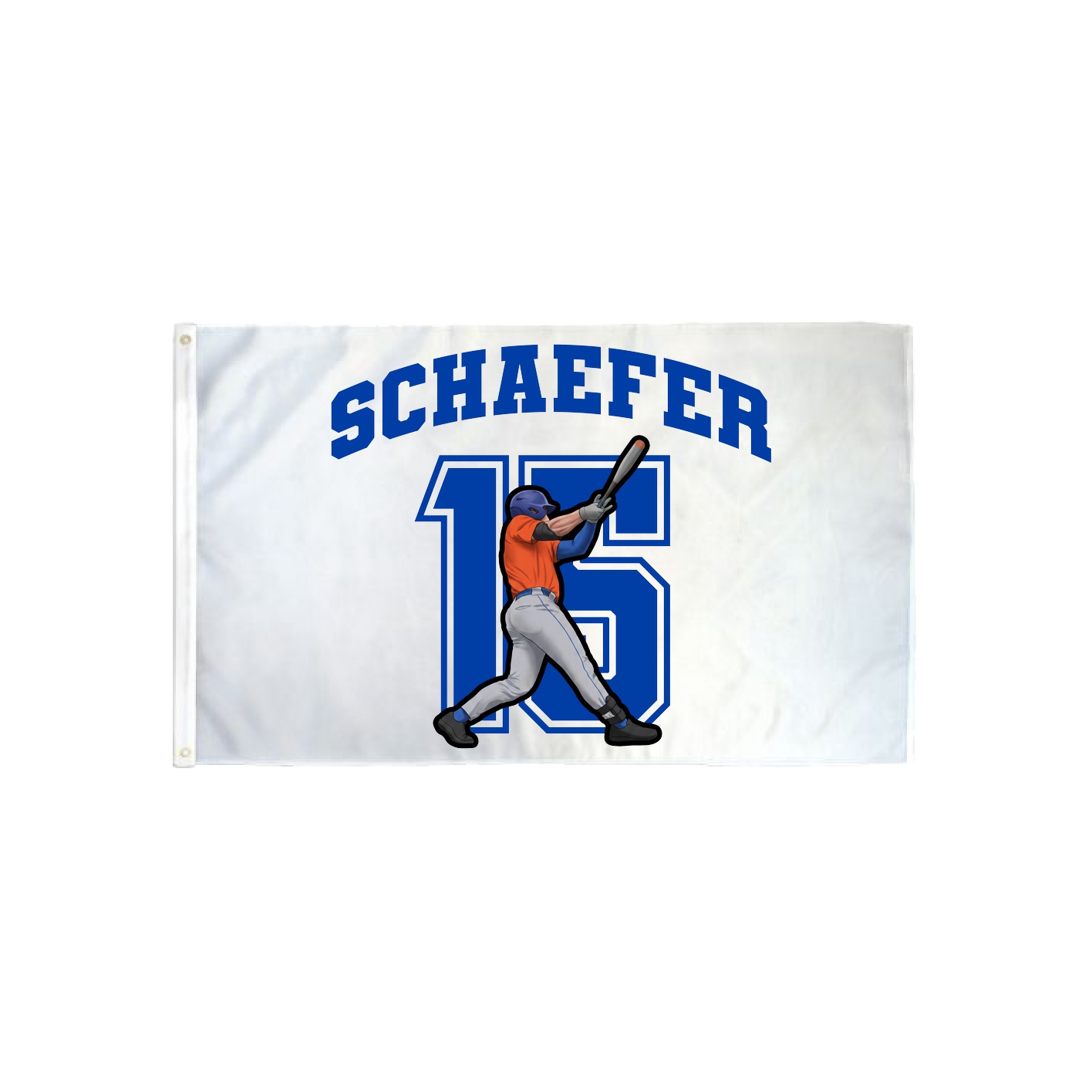 3x5 Flag — Number in Classic