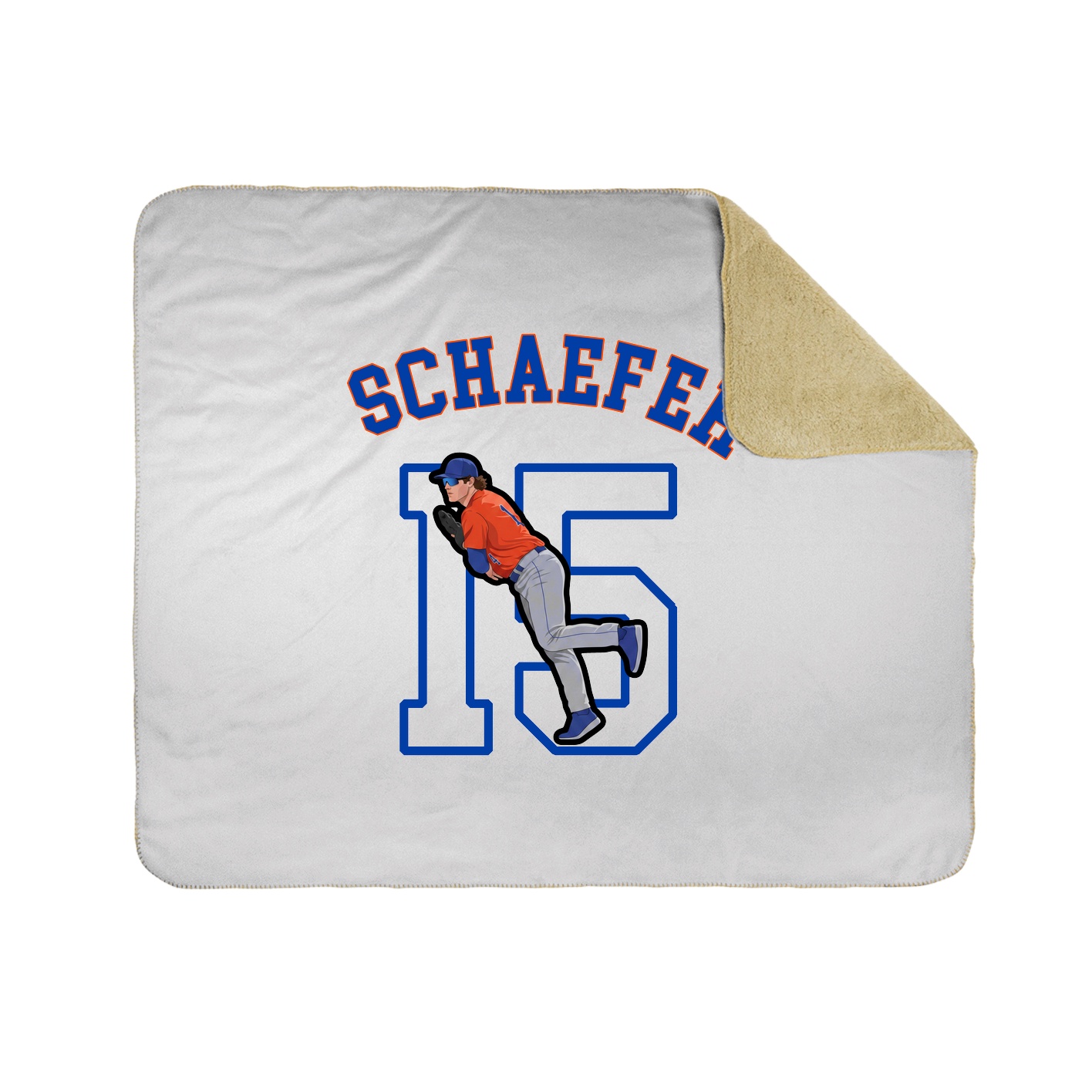Throw Blanket — Shirsey Arch in White