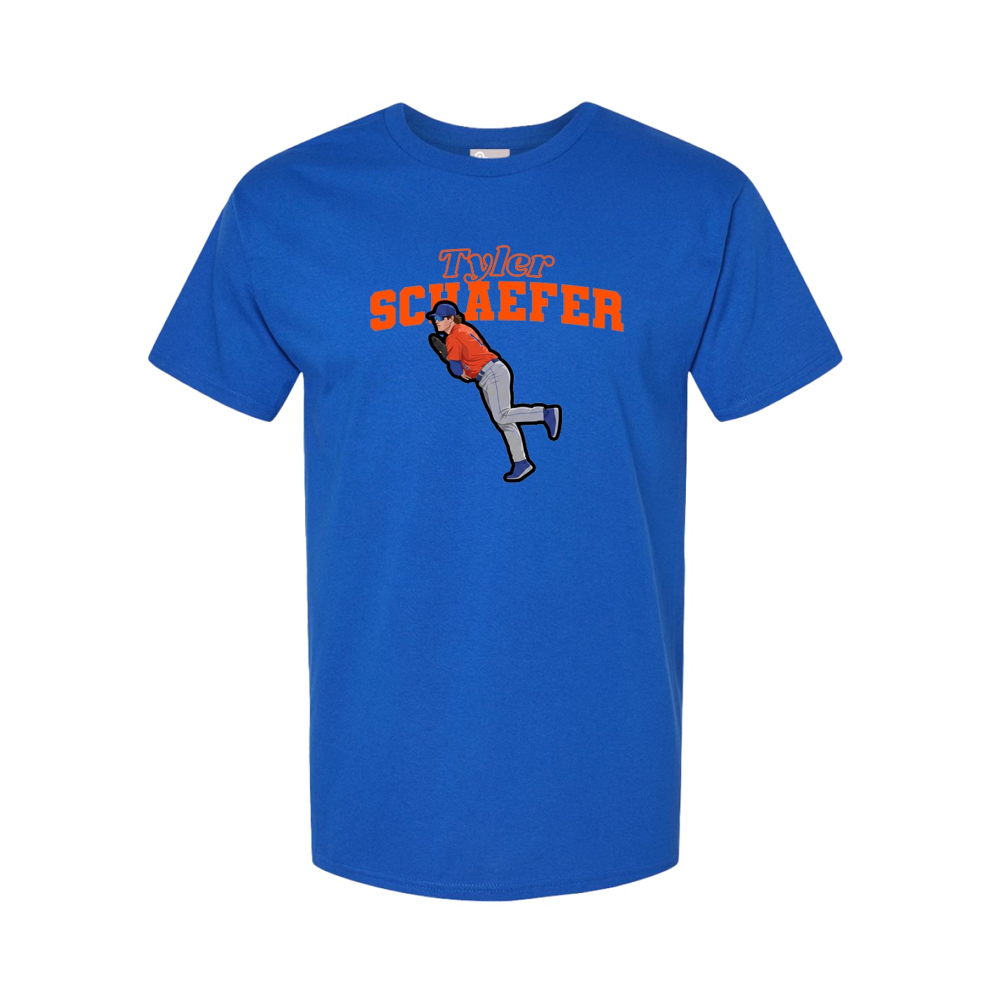 Tee — Name Arch in Royal