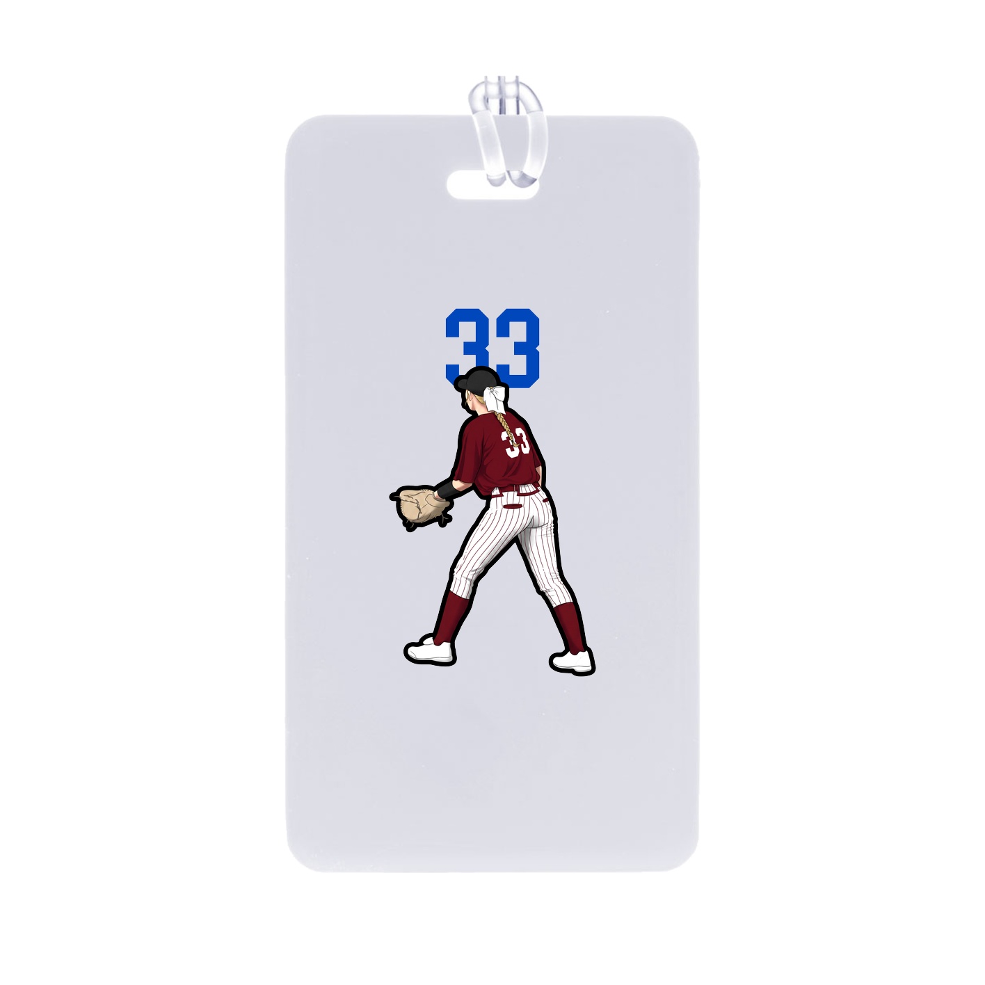 Bag Tag — Number Top in Classic
