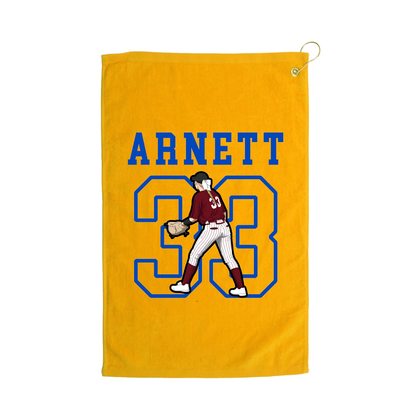 Golf Towel — Shirsey in Gold