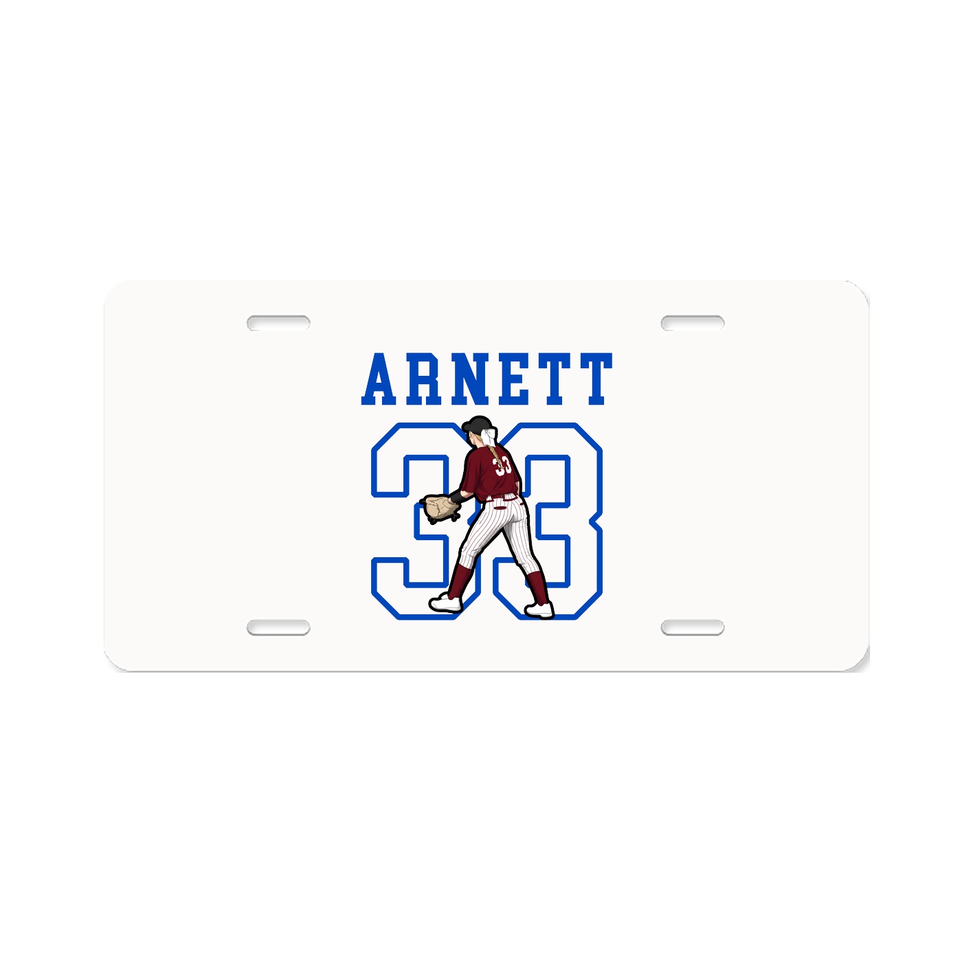 License Plate — Shirsey in Classic