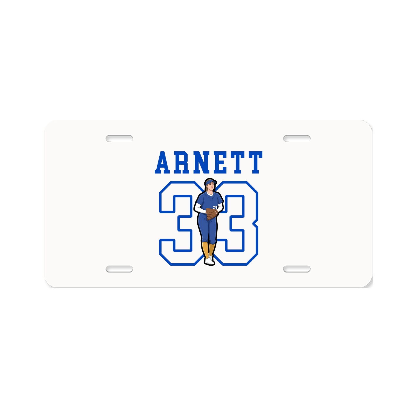 License Plate — Shirsey in Classic