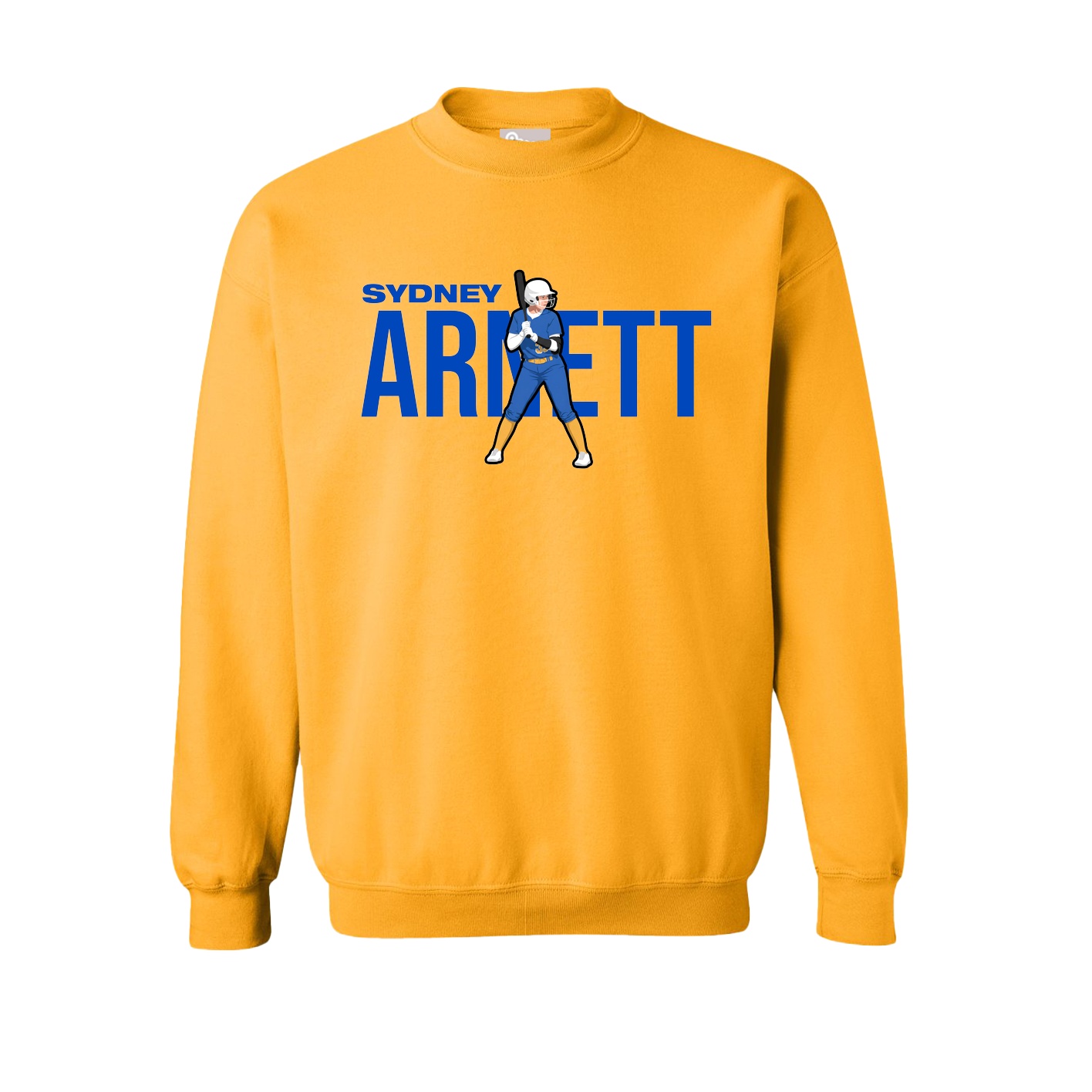 Fleece Crew — Player Name in Gold