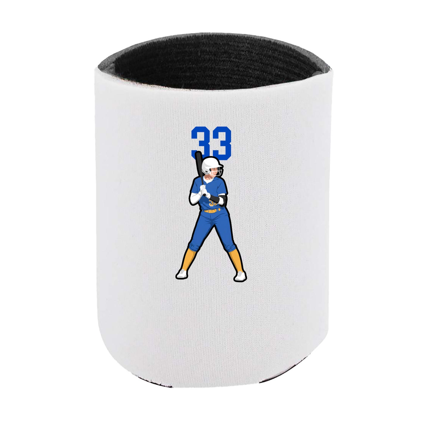 Can Holder — Number Top in White
