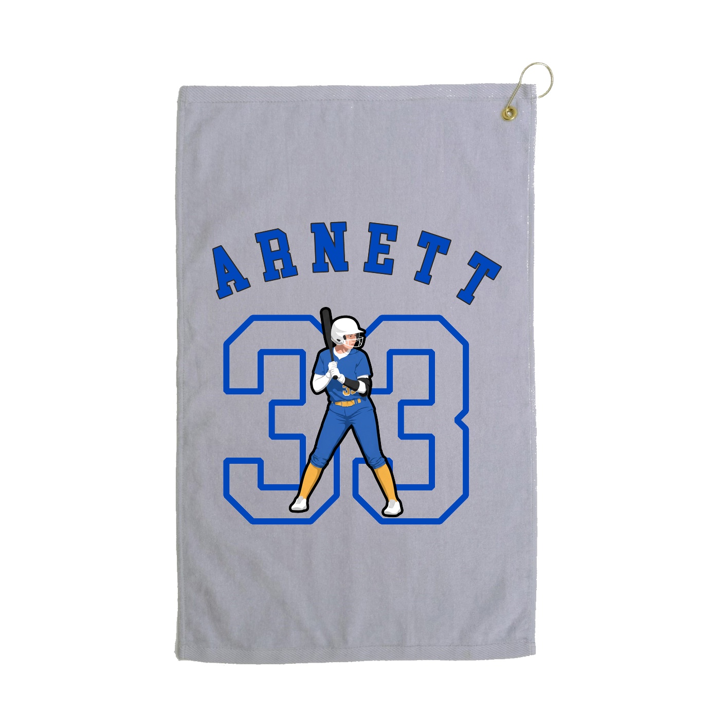Golf Towel — Shirsey Arch in Grey