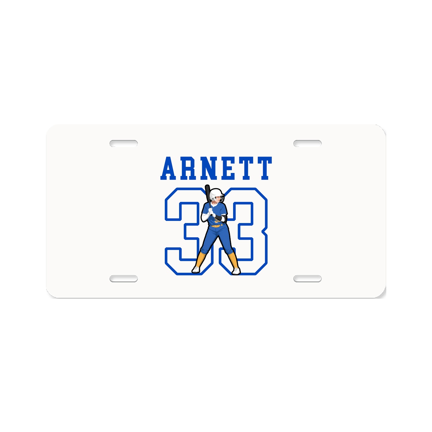 License Plate — Shirsey in Classic