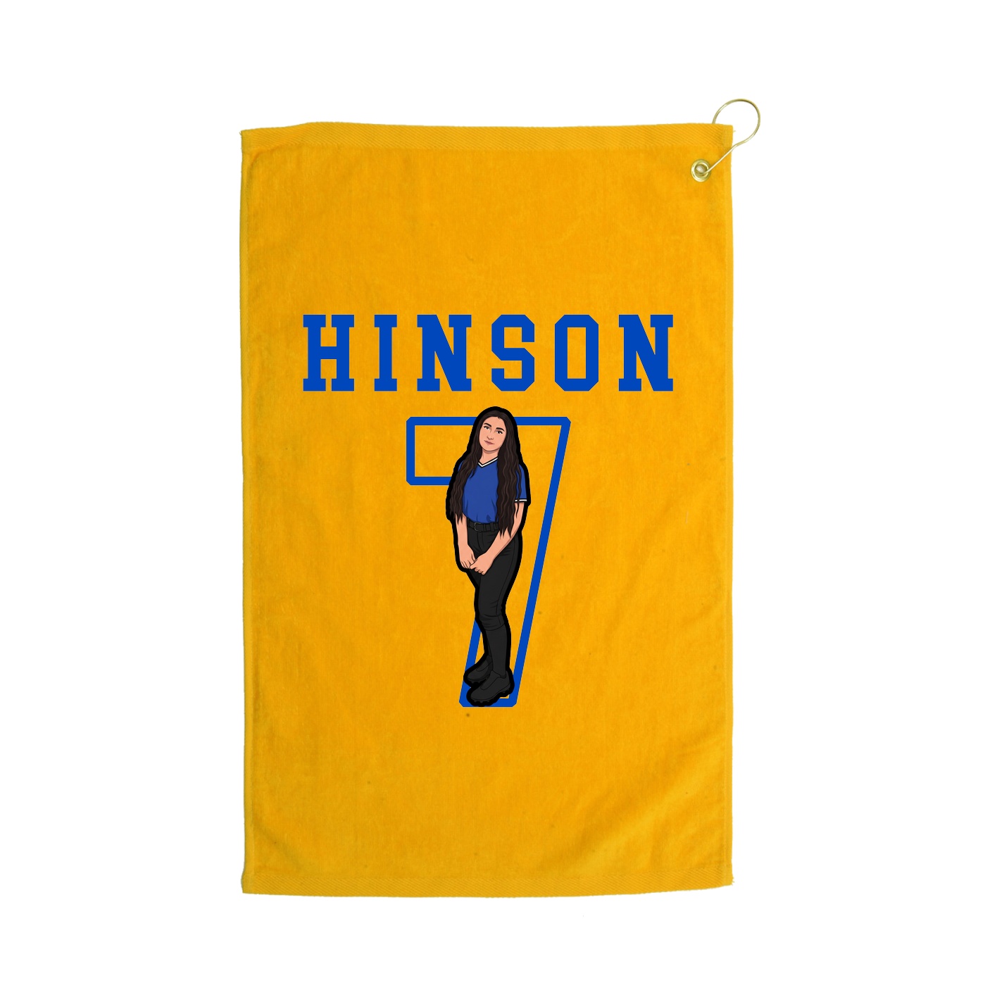 Golf Towel — Shirsey in Gold