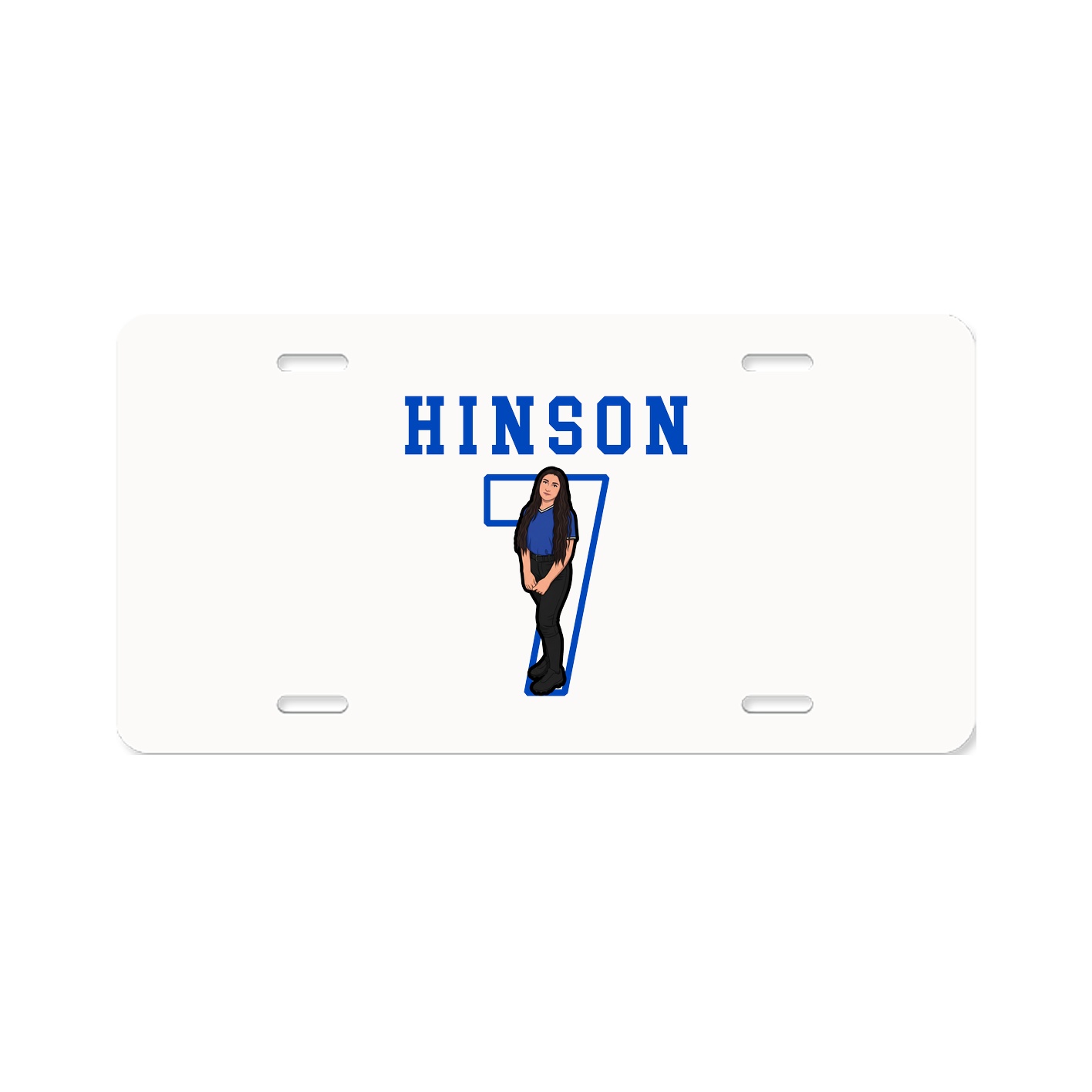 License Plate — Shirsey in Classic