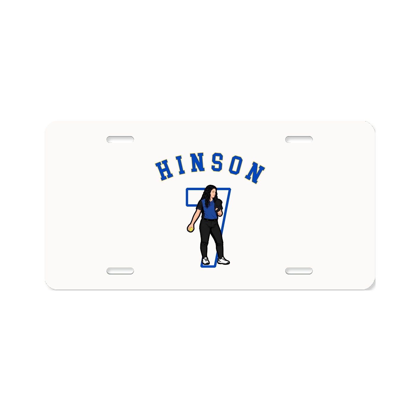 License Plate — Shirsey Arch in Classic