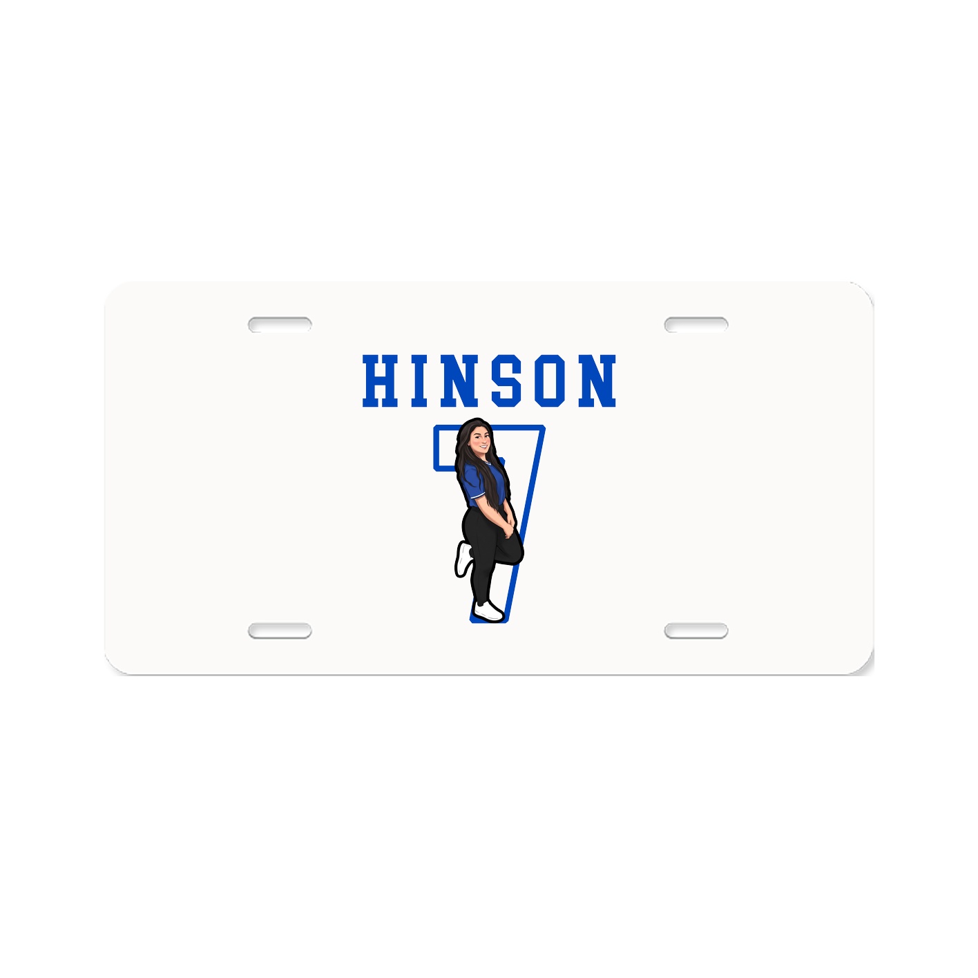 License Plate — Shirsey in Classic