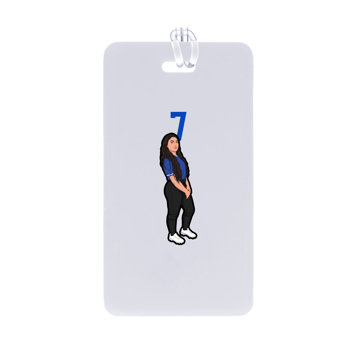 Bag Tag — Number Top in Classic