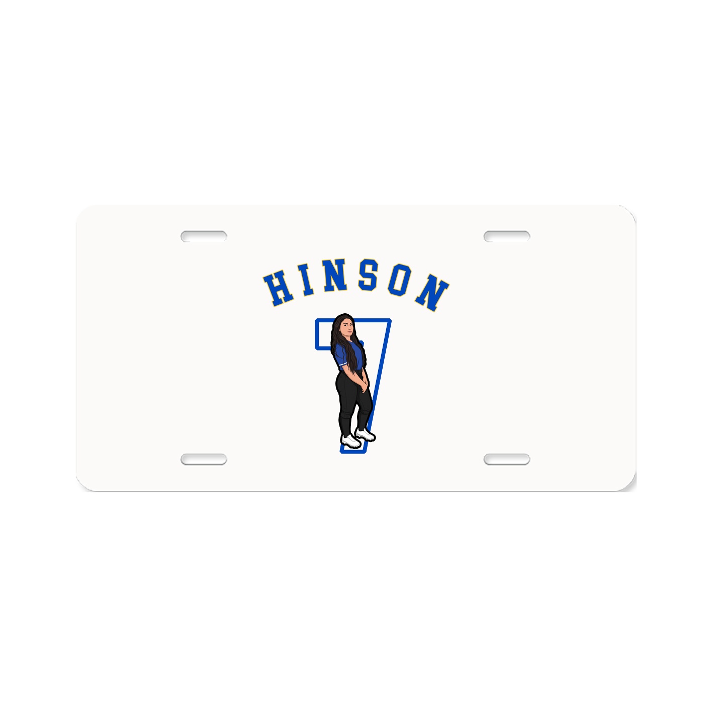 License Plate — Shirsey Arch in Classic
