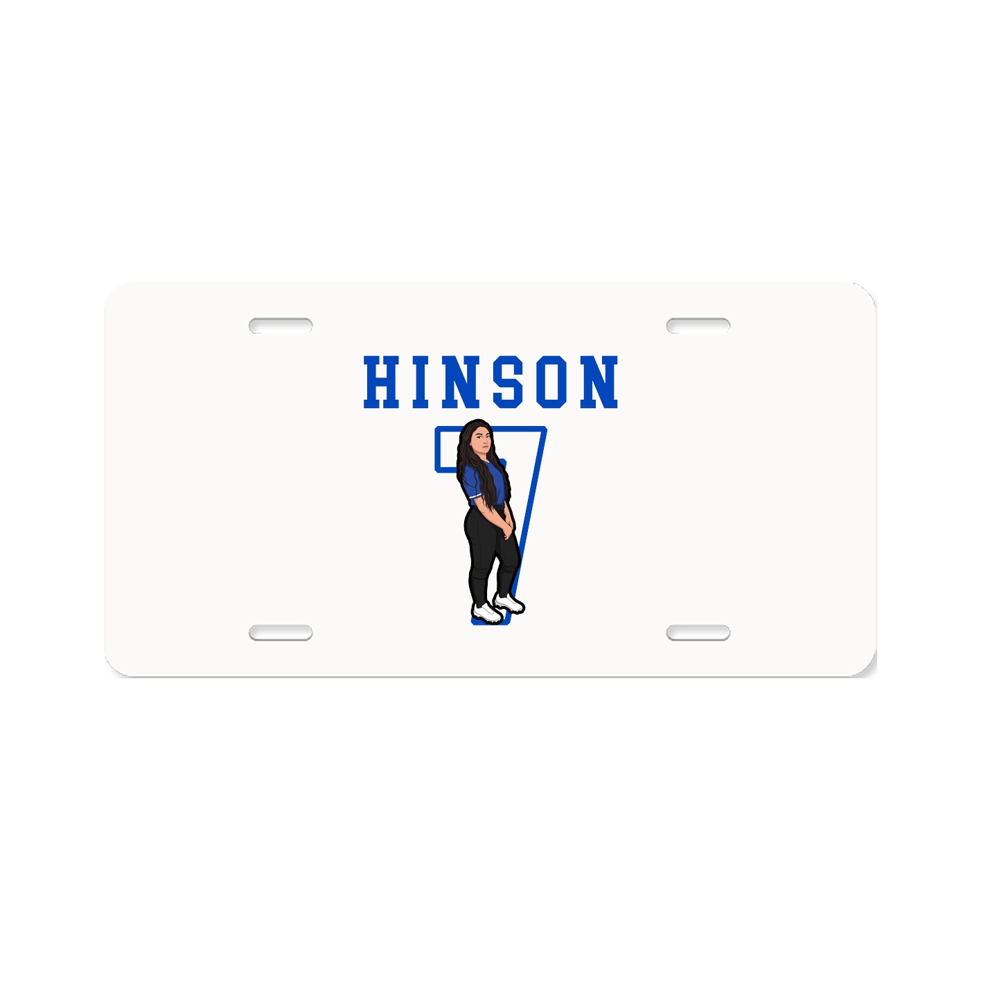 License Plate — Shirsey in Classic