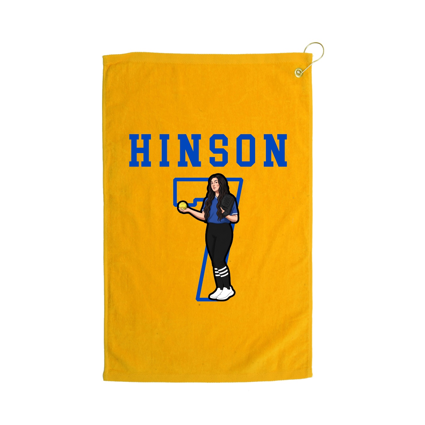 Golf Towel — Shirsey in Gold