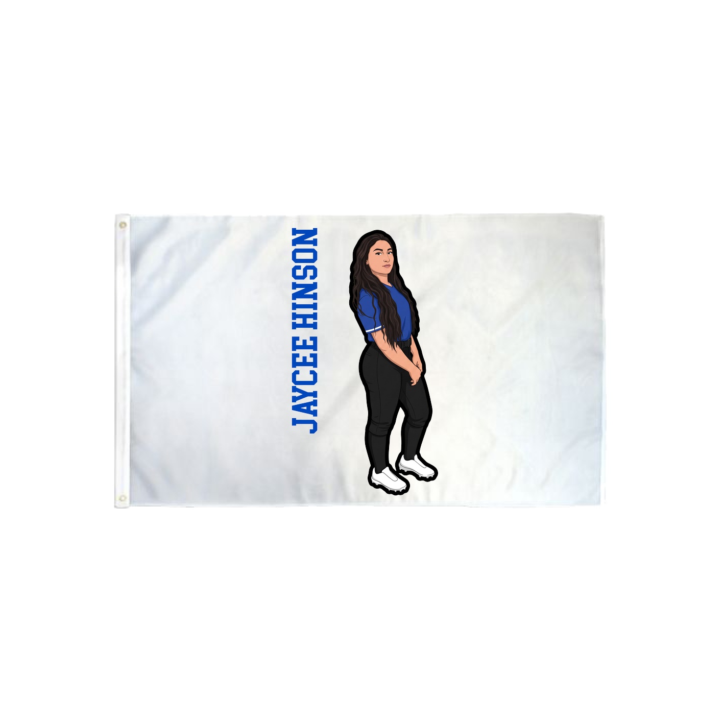 3x5 Flag — Name Vertical in Classic