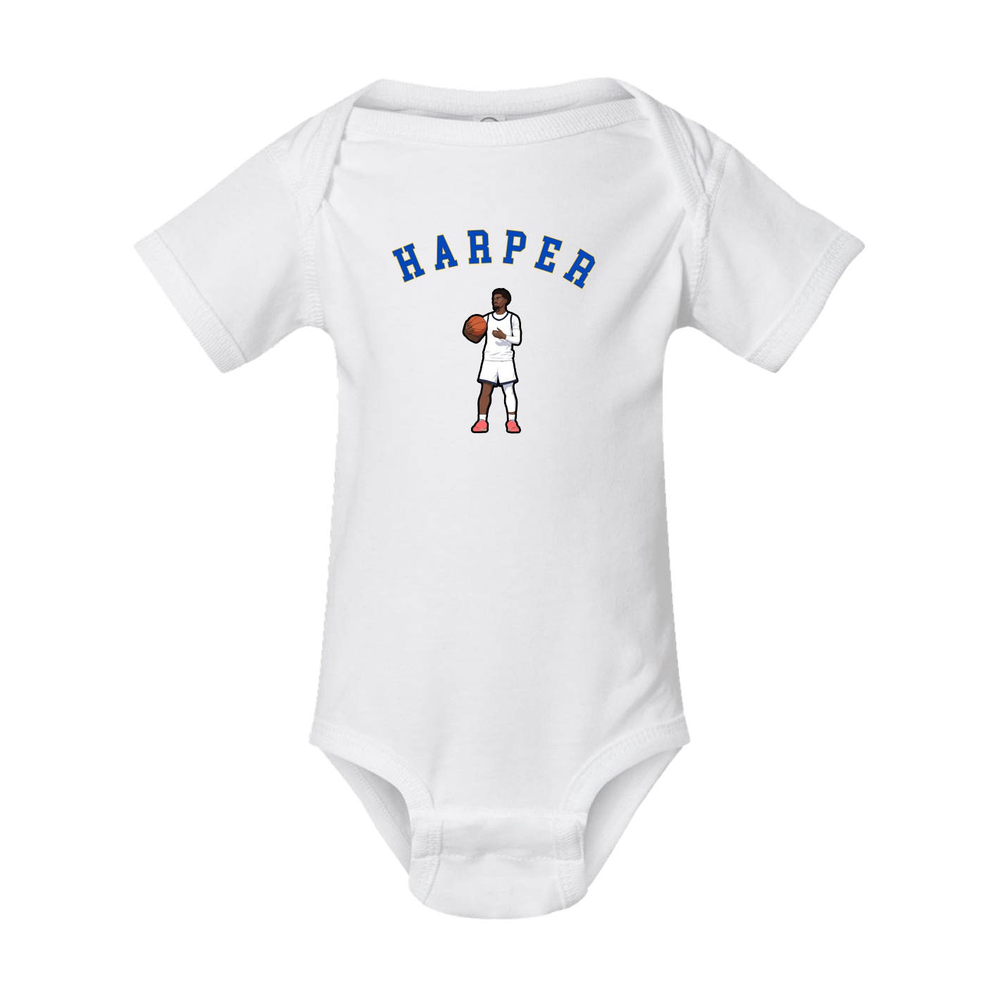 Baby Onesie — Shirsey Arch in White