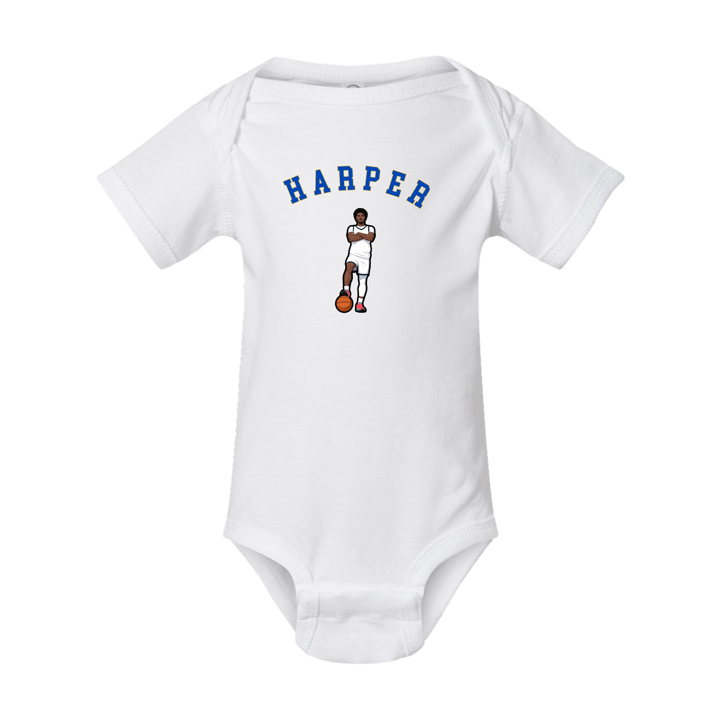Baby Onesie — Shirsey Arch in White