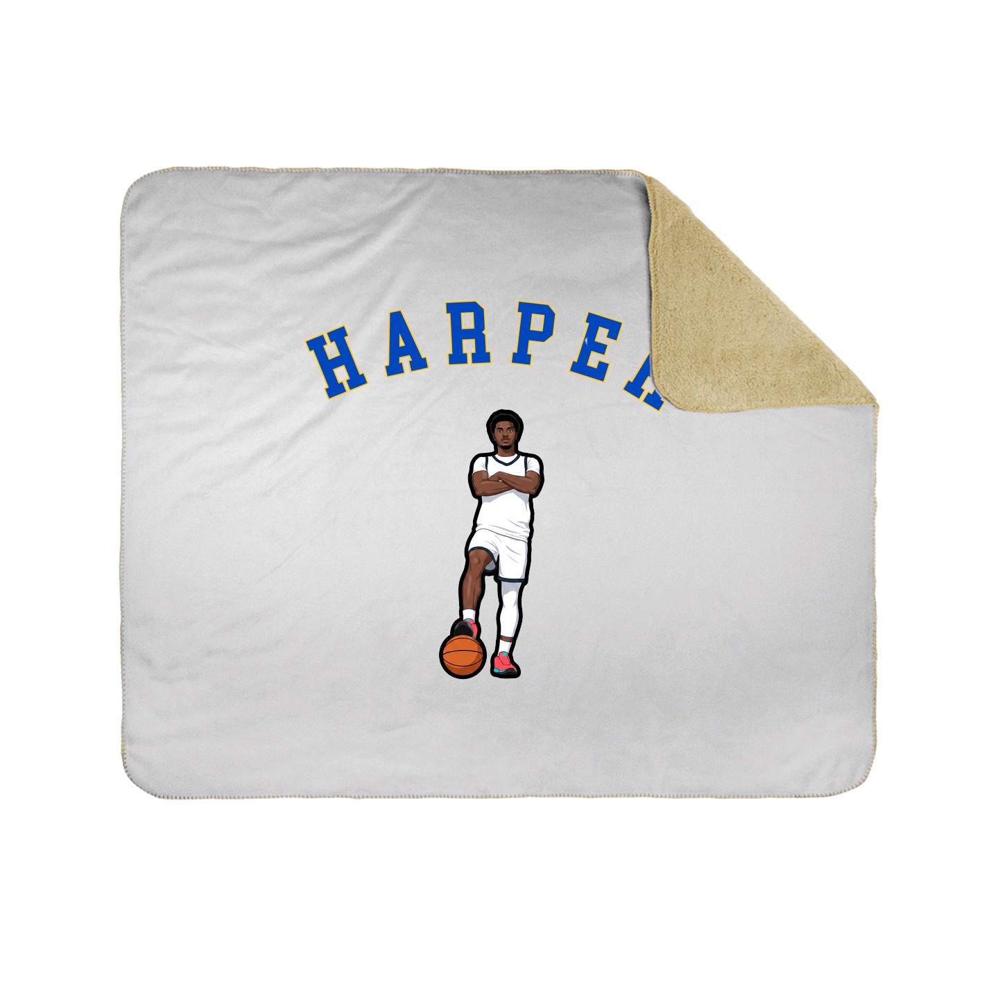 Throw Blanket — Shirsey Arch in White