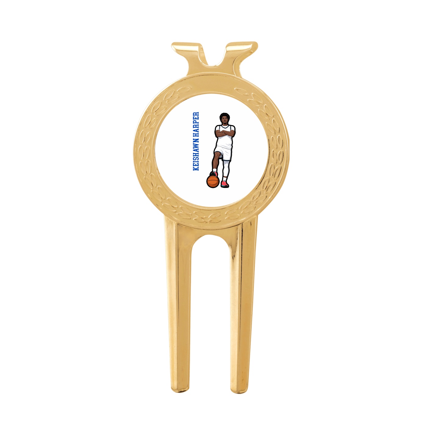 Divot Tool with Ball Marker — Name Vertical in Classic