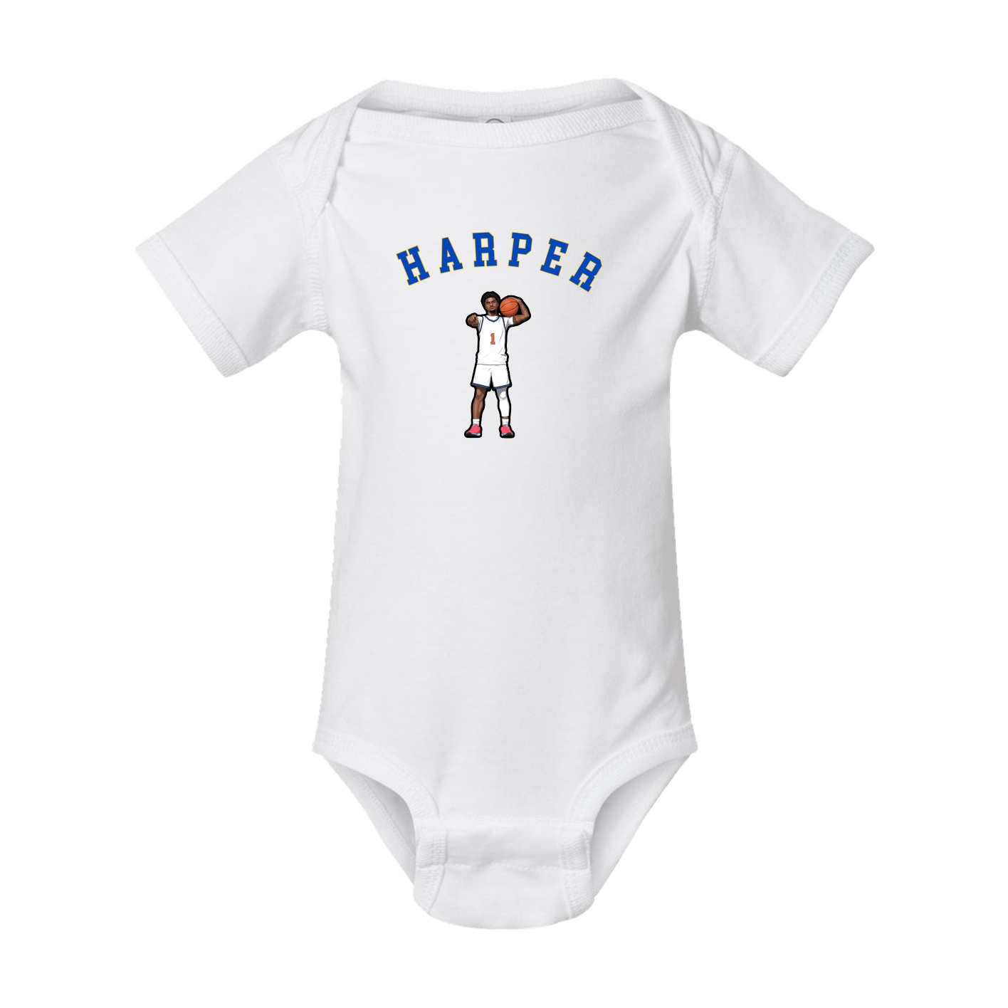 Baby Onesie — Shirsey Arch in White