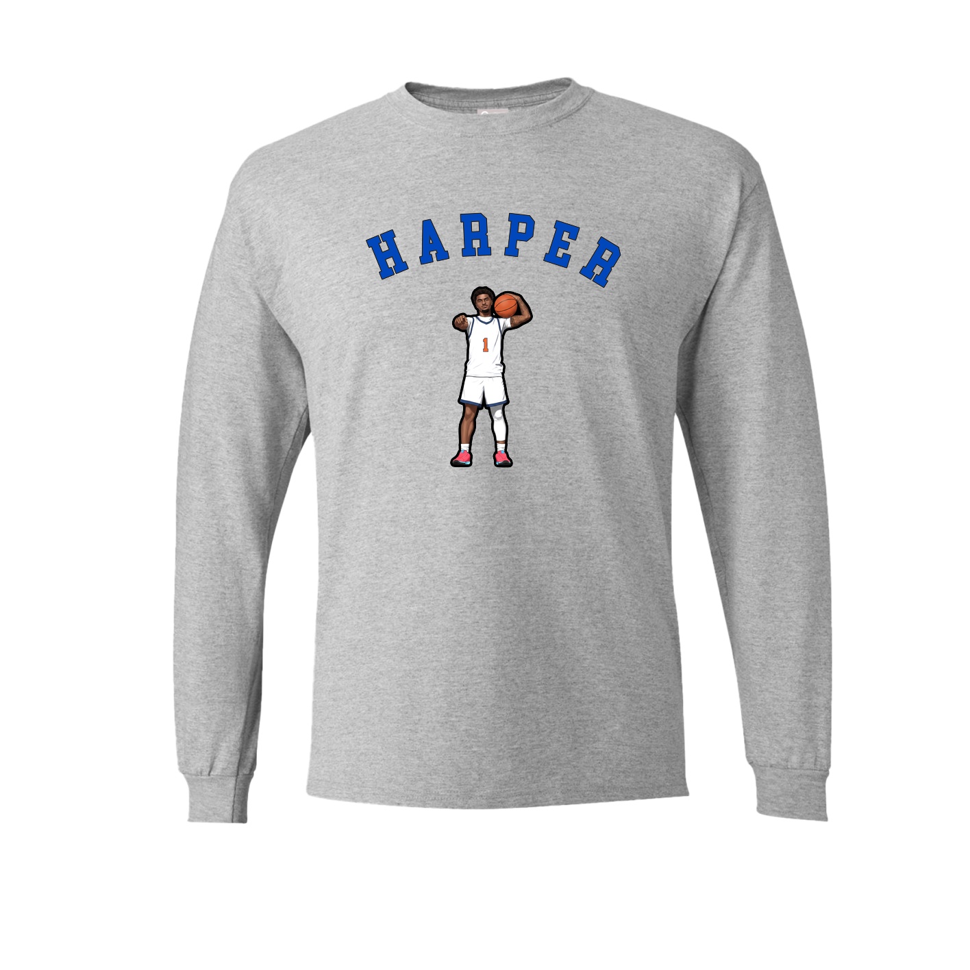 Long Sleeve Tee — Shirsey Arch in Grey