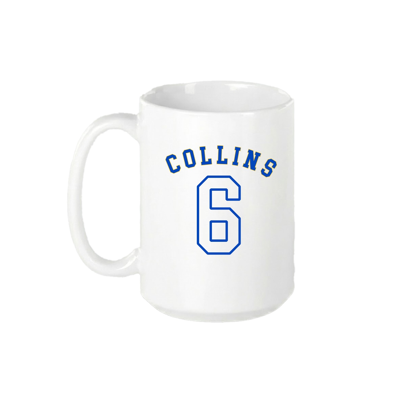 15oz Coffee Mug — Shirsey Arch in White