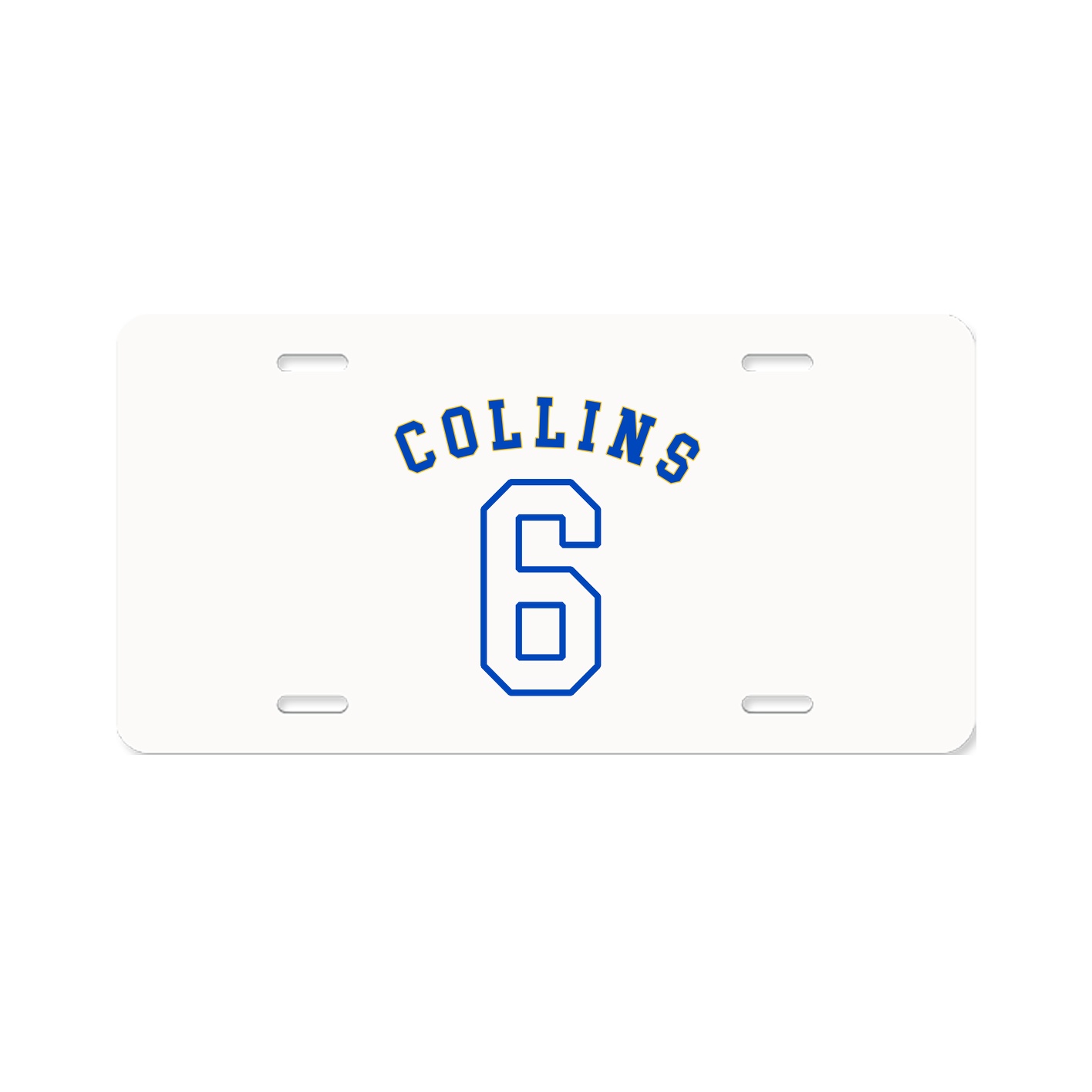 License Plate — Shirsey Arch in Classic