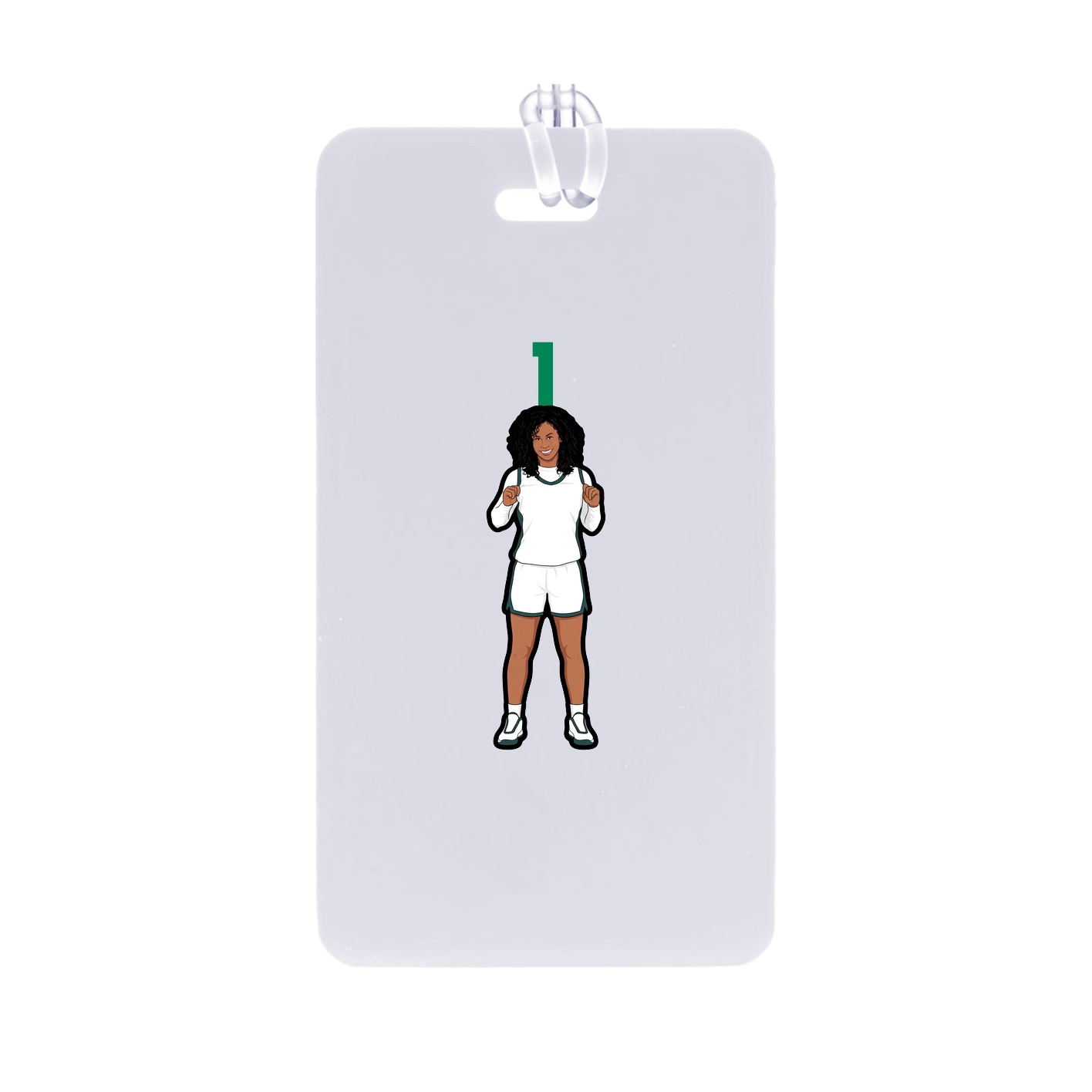 Bag Tag — Number Top in Classic