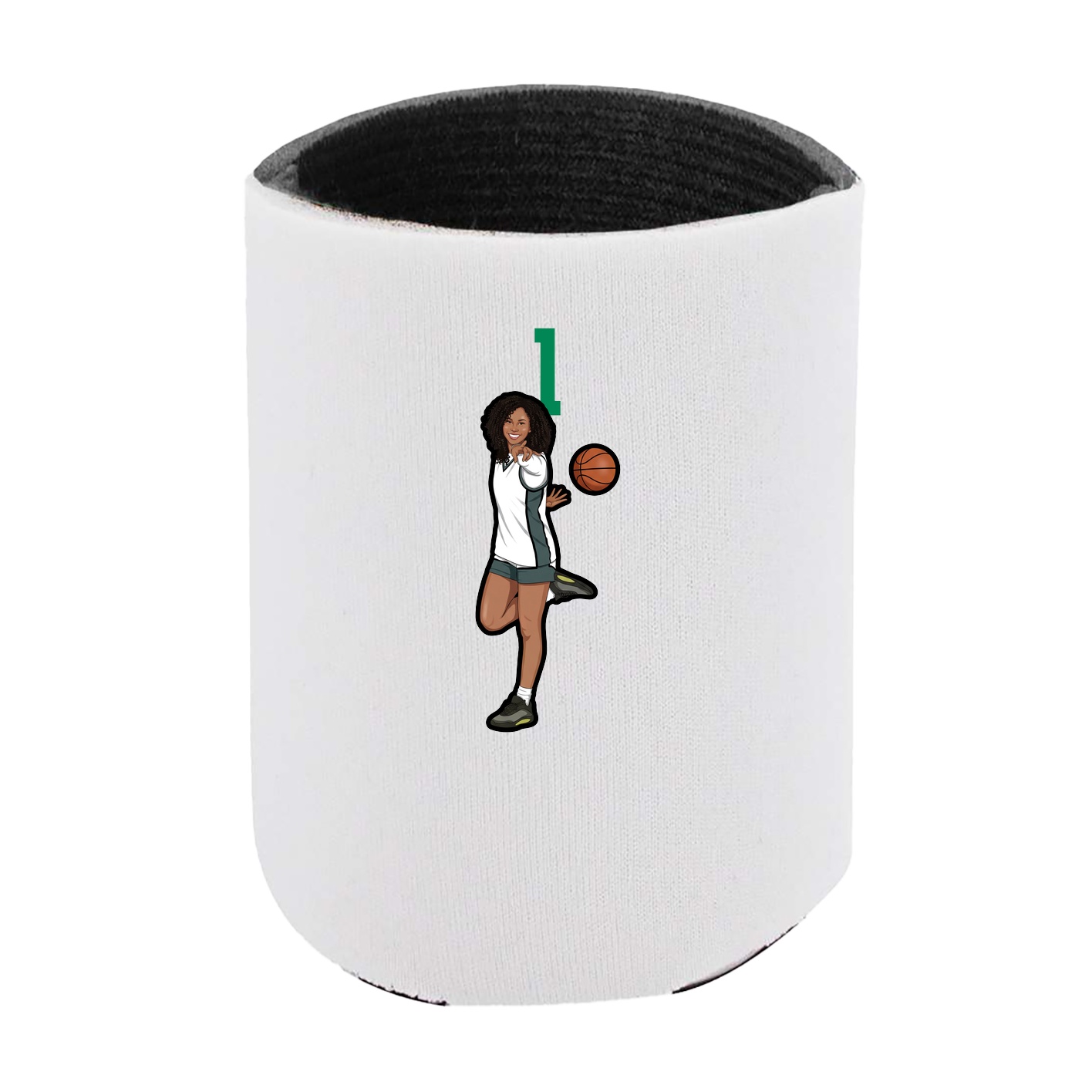 Can Holder — Number Top in White