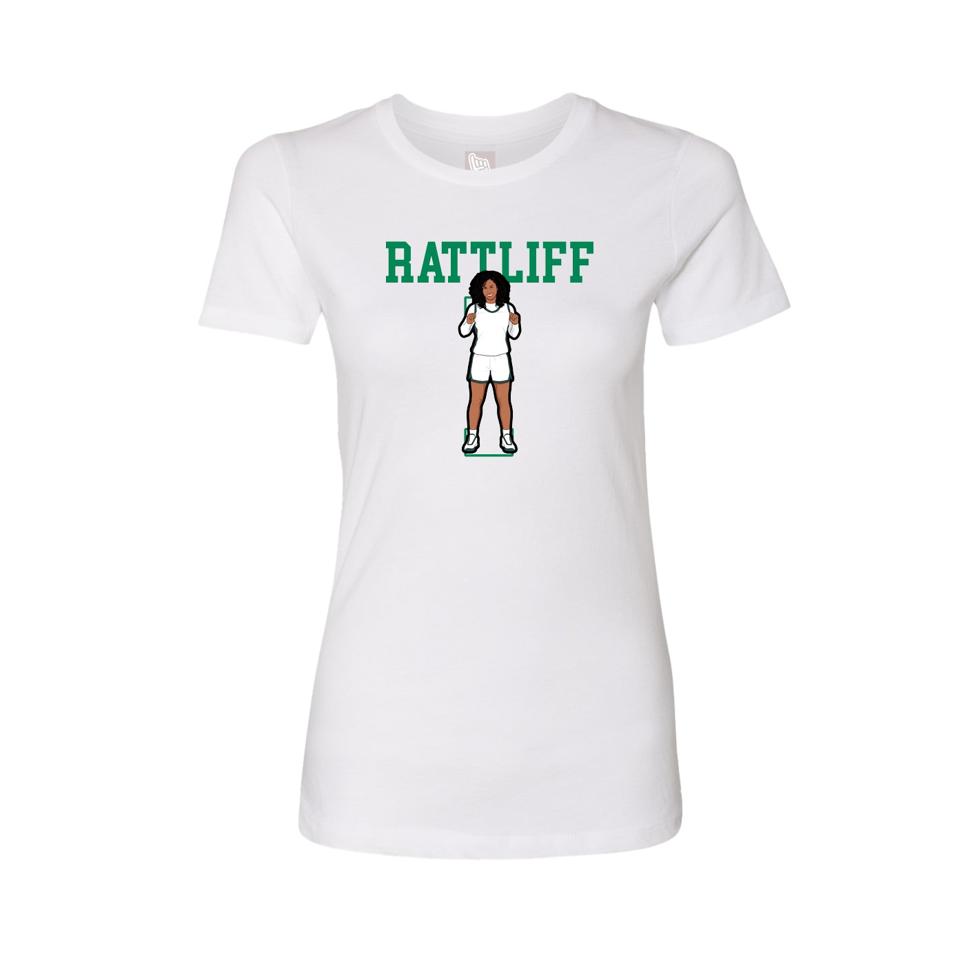Fitted Women's Tee — Shirsey in White