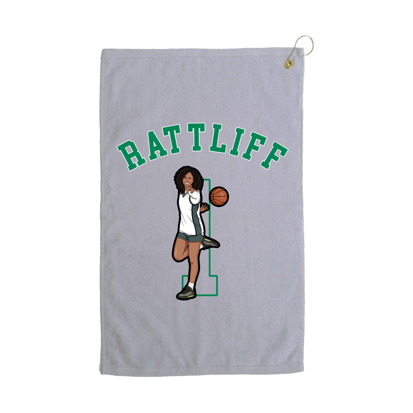 Golf Towel — Shirsey Arch in Grey