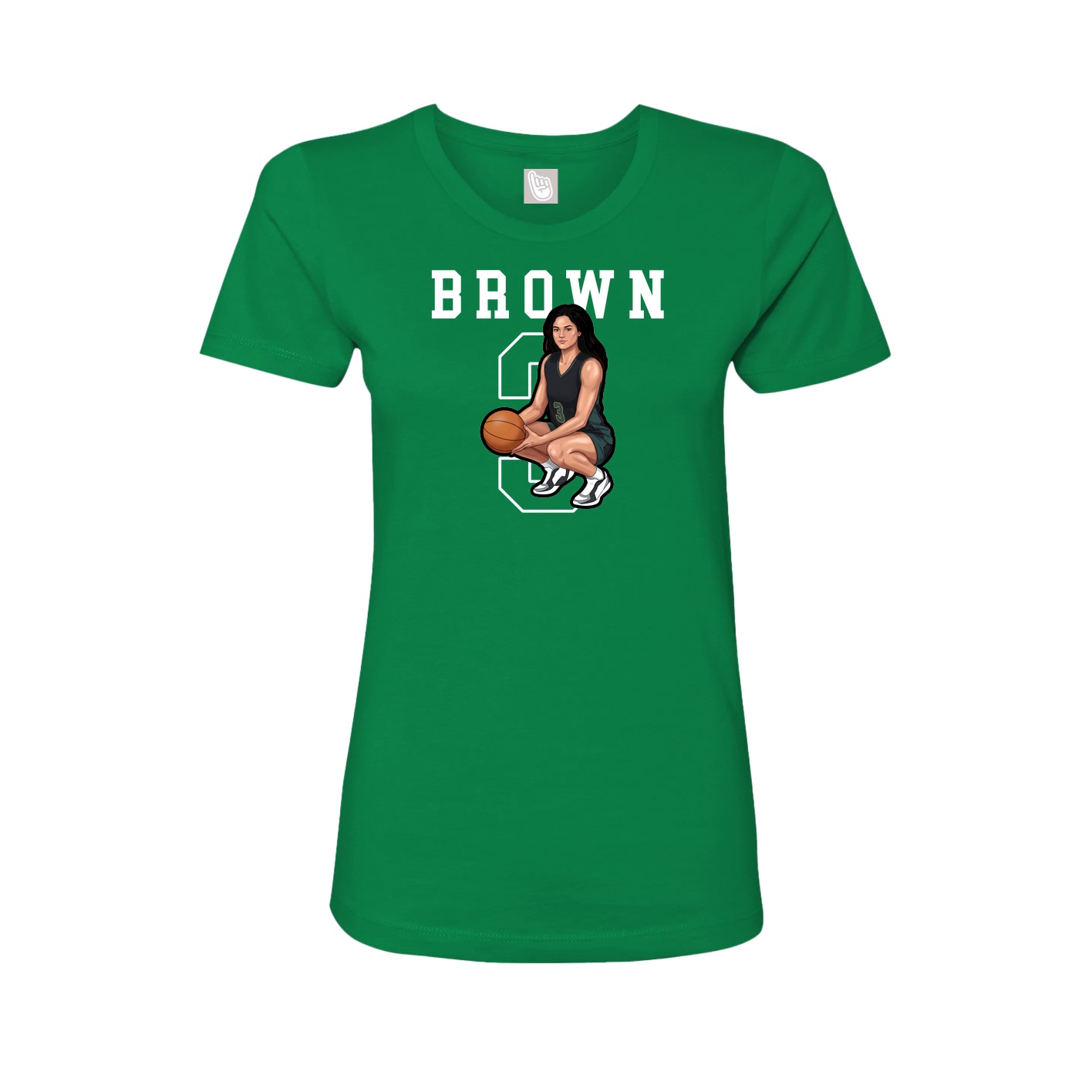 Fitted Women's Tee — Shirsey in Green