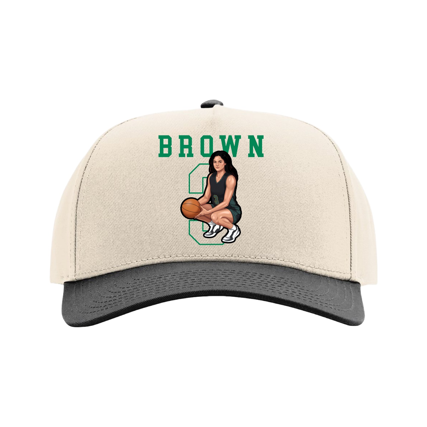Full Fabric Five-Panel Champ Cap