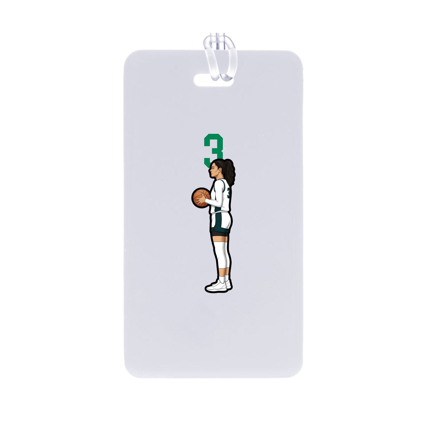 Bag Tag — Number Top in Classic