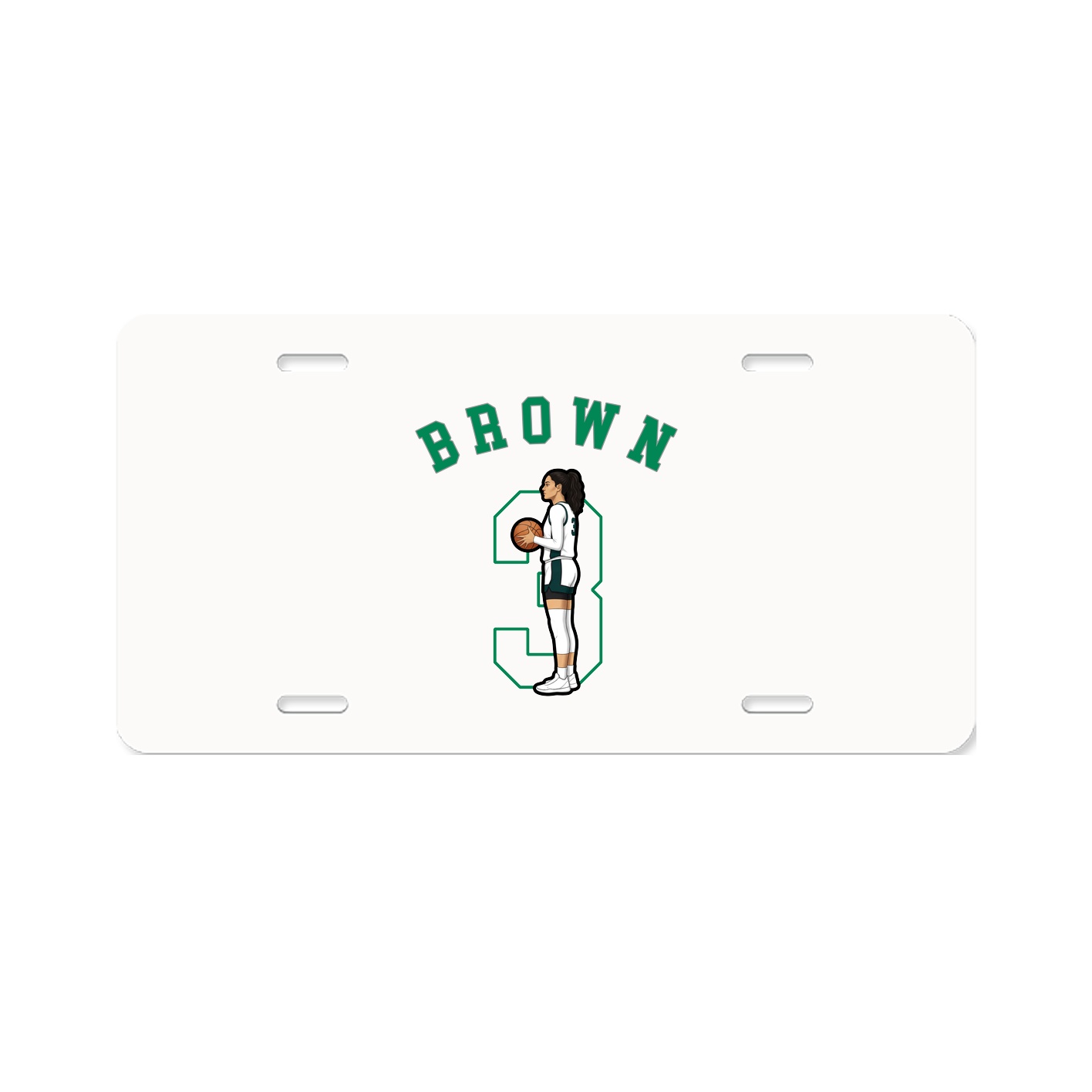License Plate — Shirsey Arch in Classic