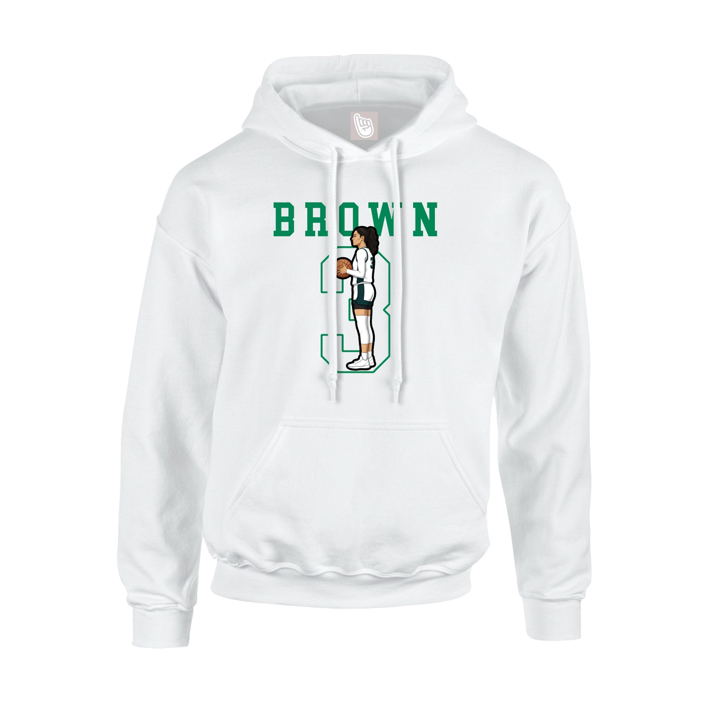 Youth Hoodie — Shirsey in White
