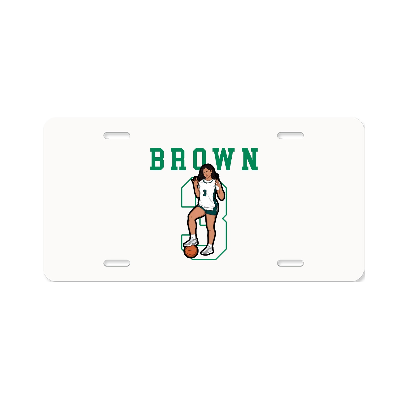 License Plate — Shirsey in Classic