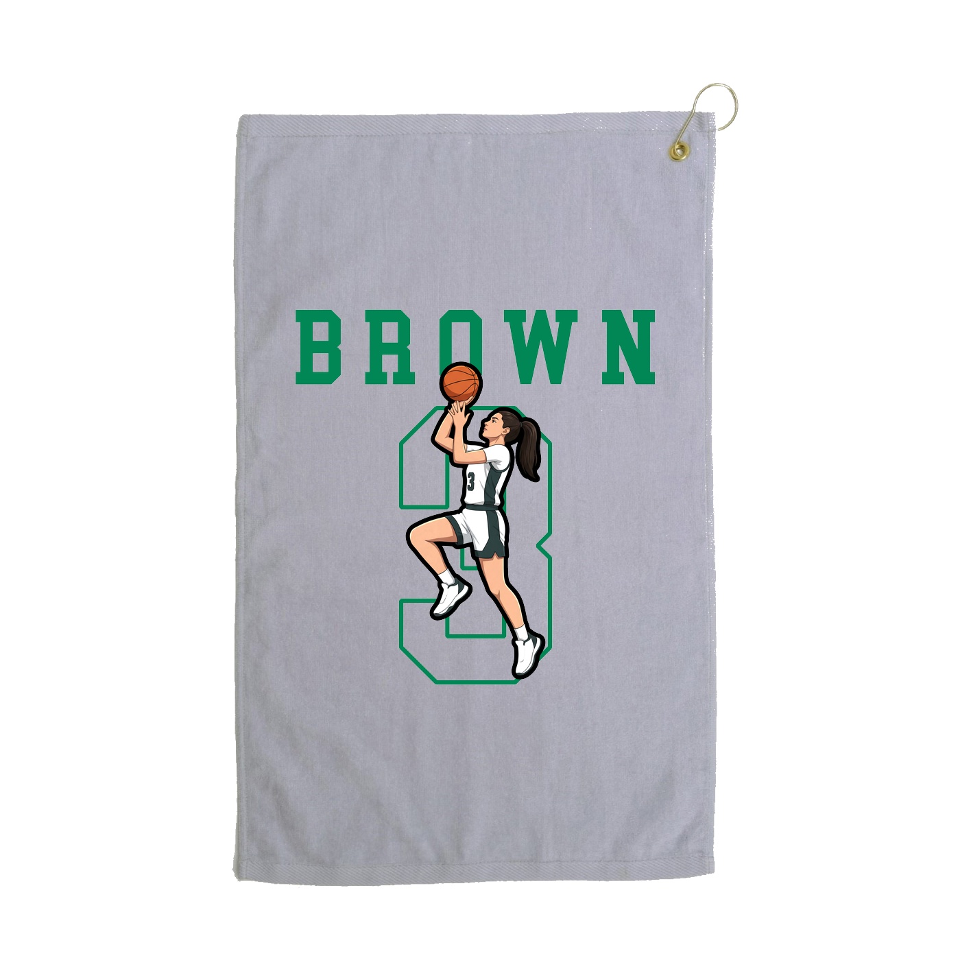 Golf Towel — Shirsey in Grey