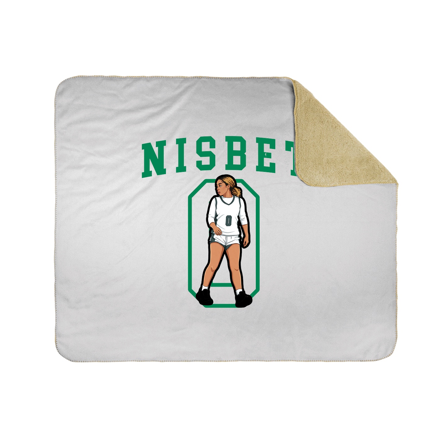 50x60 Sherpa Lined Throw Blanket