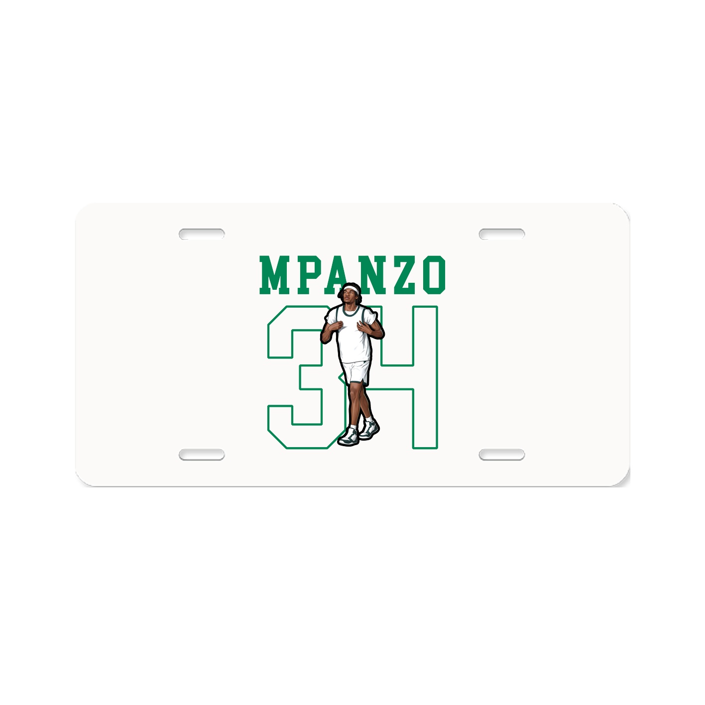 License Plate — Shirsey in Classic