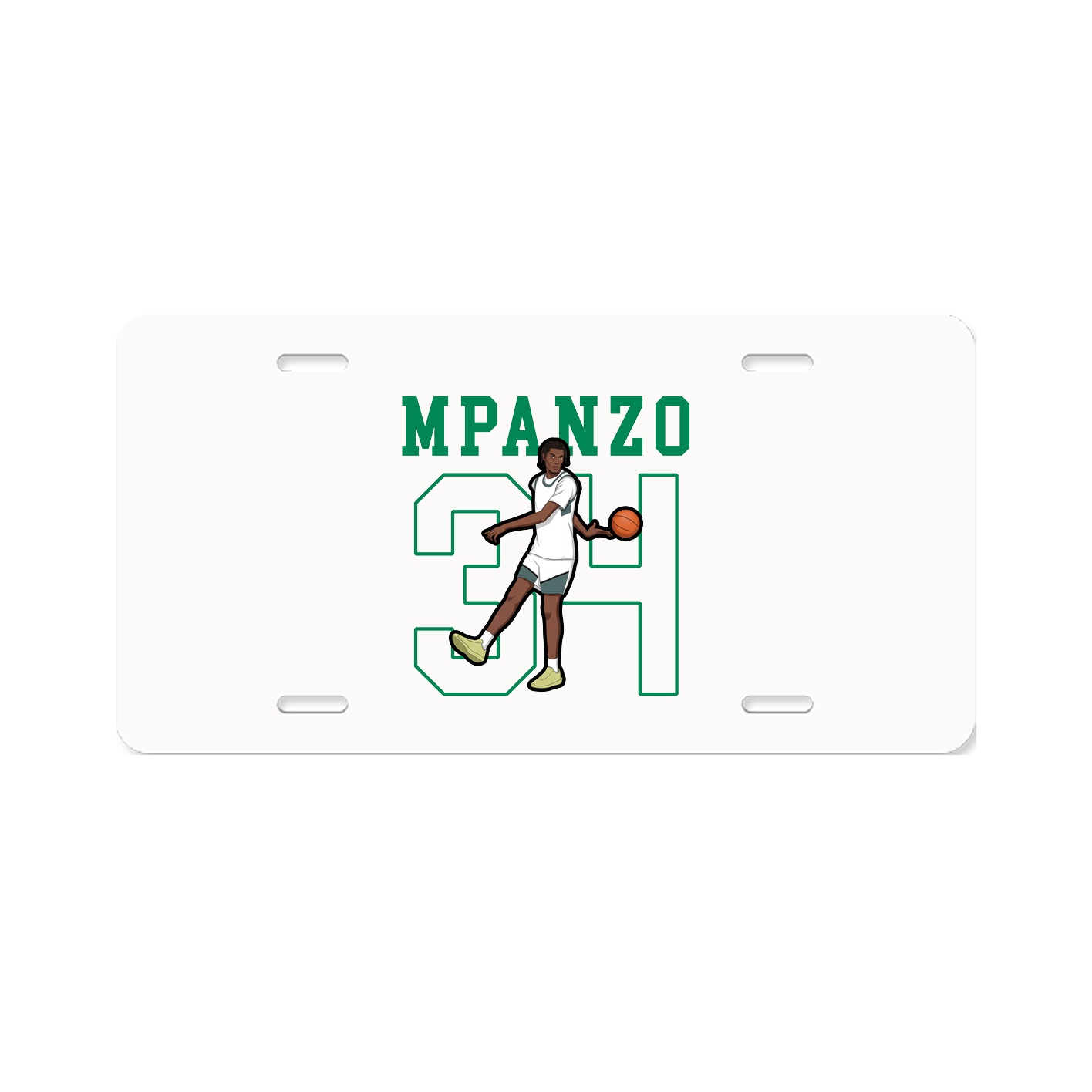 License Plate — Shirsey in Classic