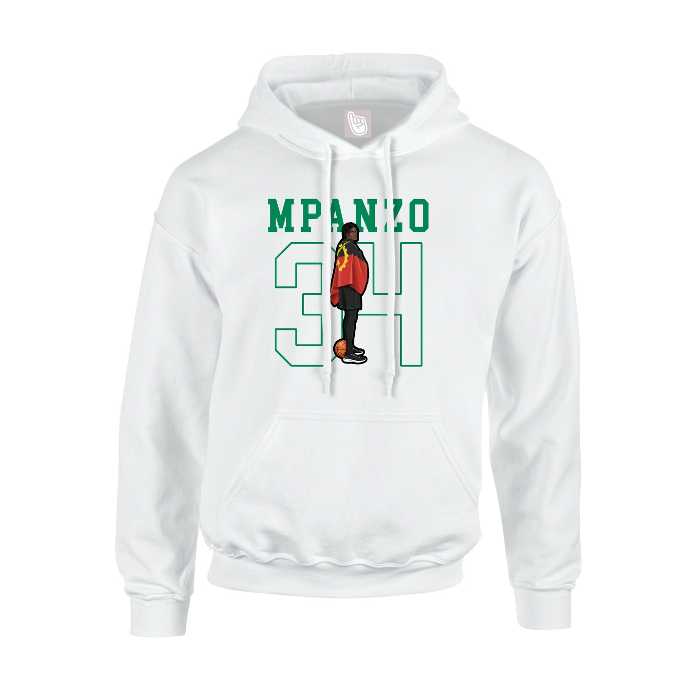 Youth Hoodie — Shirsey in White